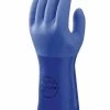 SHOWA 495 Kältebeständige Schutzhandschuhe Mit Schutz Vor Chemikalien (10 Paare In Paket), Blau