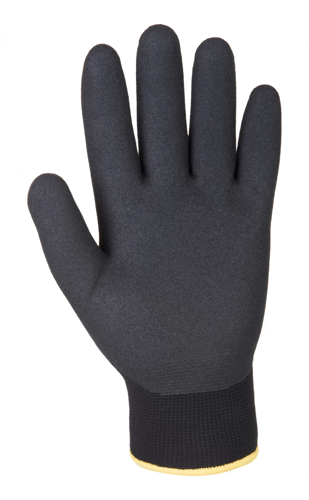 Portwest A146 - Artcic Winter Schutzhandschuhe Mit Beschichtung Aus Nitril, Wärme- Und Kältebeständig, Atmungsaktiv (12 Paare In Paket), Schwarz 5 Portwest A146 - Artcic Winter Schutzhandschuhe Mit Beschichtung Aus Nitril, Wärme- Und Kältebeständig, Atmungsaktiv (12 Paare In Paket), Schwarz – Bild 3