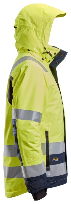 Snickers 1132 High-Vis Waterproof 37.5® Polsterjacke, Klasse 3, Gelb-Blau -Arbeitsschutzkleidung Geschäft 02C89D8A A213 B7B1 B3D2 DF0E16E3F1E0