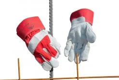 Active Gear Active STRONG S6180 Schutzhandschuhe Aus Kalbsleder, Reißfestigkeit Stufe 4 (60 Paare In Karton), Weiß-Rot -Arbeitsschutzkleidung Geschäft 035AC4D3 9BCD 1BD2 F7D4 AD3E5D70439D