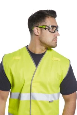 Portwest PS11 - Tech Look Plus Sicherheitsbrille Mit Schutz Vor Stößen Und Staub, Metallfrei (12 Stücke In Paket), Klar -Arbeitsschutzkleidung Geschäft 035CA9DD 3DAA 7DA3 5DBC 6AA5FD04BD88