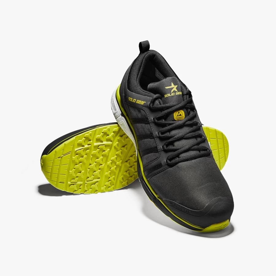 SOLID GEAR SG76001 Revolution S3 SRC ESD, METALLFREI, Schwarz-Gelb 4 SOLID GEAR SG76001 Revolution S3 SRC ESD, METALLFREI, Schwarz-Gelb – Bild 2