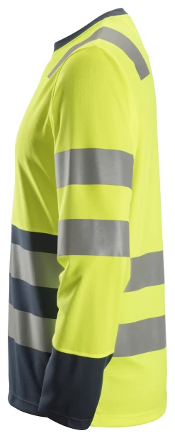 Snickers 2433 High-Vis-Langarm-T-Shirt Klasse 2, Gelb-Blau -Arbeitsschutzkleidung Geschäft 092305F9 7784 3B2A 9769 79570B7CD85A