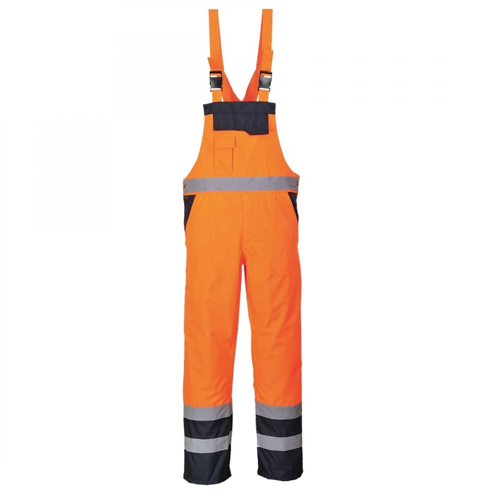 Portwest S489 - Warnschutz-Latzhose Mit Reflexstreifen, Gefüttert, Wasserdicht, Kältebeständig, Reguläre Größe, Orange 3 Portwest S489 - Warnschutz-Latzhose Mit Reflexstreifen, Gefüttert, Wasserdicht, Kältebeständig, Reguläre Größe, Orange