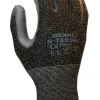 Showa S-TEX 541 Schnittschutzhandschuhe Mit Beschichtung Aus Polyurethan (10 Paare In Paket), Schwarz