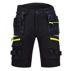 Portwest DX444 - DX4 Arbeits Shorts Mit Holstertaschen, Schwarz