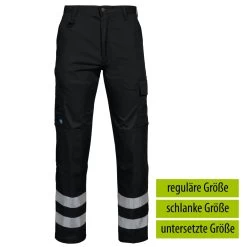 ProJob 2517 ARBEITSHOSE, Reguläre Größe, Schwarz