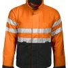 ProJob 6407 ARBEITS WARNSCHUTZ GEFÜTTERTE JACKE EN ISO 20471 KLASSE 3, Orange/Schwarz -Arbeitsschutzkleidung Geschäft 1B300C7B EC42 3976 4E1D 7F3814A5263C
