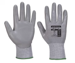 Portwest AP31 - Leichte Schnittschutzhandschuhe Senti Cut Lite Mit PU Beschichtung (12 Paare In Paket), Grau