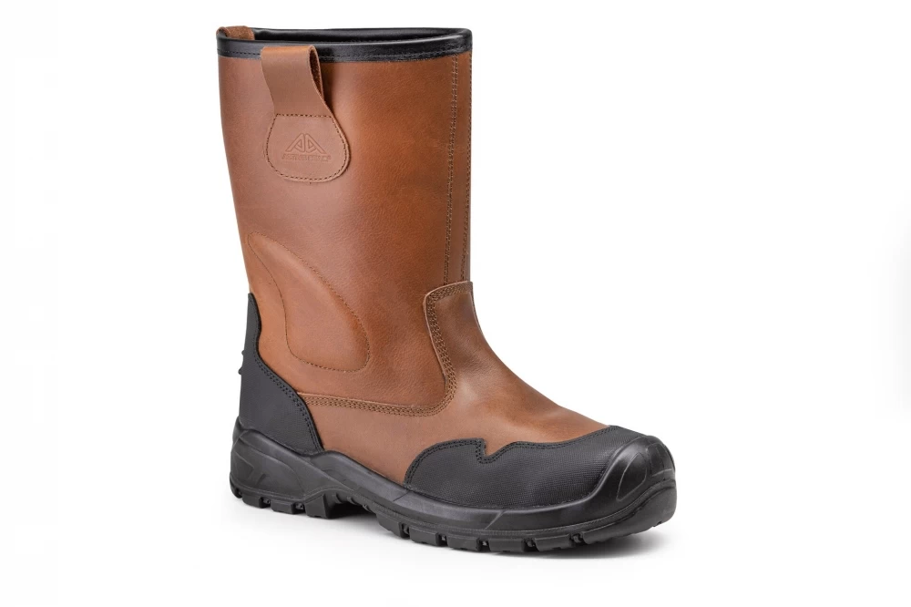 Active Gear A-ENDURO Brown Arbeitsstiefel S3 SRC CI Aus Leder, Metallfrei (5 Paare In Karton), Braun 4 Active Gear A-ENDURO Brown Arbeitsstiefel S3 SRC CI Aus Leder, Metallfrei (5 Paare In Karton), Braun – Bild 2