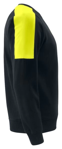 ProJob 2125 ARBEITS SWEATSHIRT AUS 100% BAUMWOLLE, Schwarz/gelb -Arbeitsschutzkleidung Geschäft 2AC1B7F5 2AEF 6015 25A9 74B4B8687457