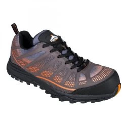 Portwest FT36 - Portwest Compositelite Arbeitshalbschuhe S1P SRC, Metallfrei, Orange-Schwarz