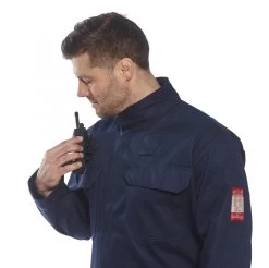 Portwest FR80 - Multinorm Arbeits Overall Flammhemmend, Hitzebeständig, Antistatisch, Reguläre Größe, Marine -Arbeitsschutzkleidung Geschäft 2E5904EB 91C5 507F BC51 24BE459D0567