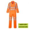 Portwest RT42 - Warnschutz-Overall Aus Polyester/Baumwolle Mit Reflexstreifen, Reguläre Größe, Orange -Arbeitsschutzkleidung Geschäft 2E5D3786 F95F 85F1 A2D4 EED43F2D6F84