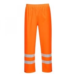 Portwest S493 - Sealtex™ Ultra Warnschutzhose Mit Reflexstreifen, Atmungsaktiv, Wind- Und Wasserdicht, Reguläre Größe, Orange