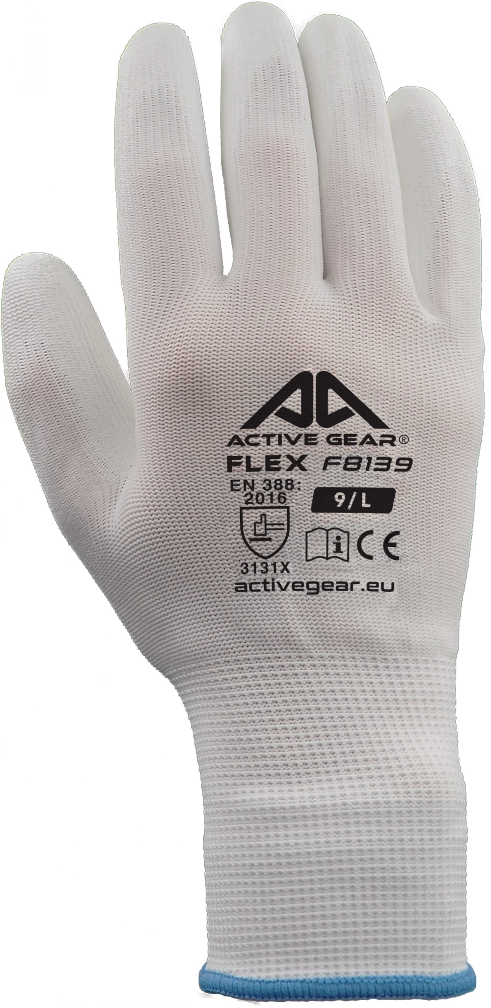 Active Gear Präzisionsarbeit Handschuh Active FLEX F8140 Mit Beschichtung Aus Polyurethan (120 Paare In Karton), Weiß 4 Active Gear Präzisionsarbeit Handschuh Active FLEX F8140 Mit Beschichtung Aus Polyurethan (120 Paare In Karton), Weiß – Bild 2