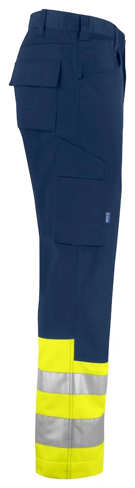 ProJob 6533 WARNSCHUTZ ARBEITSHOSE EN ISO 20471 KLASSE 1, Reguläre Größe, Gelb/marine 5 ProJob 6533 WARNSCHUTZ ARBEITSHOSE EN ISO 20471 KLASSE 1, Reguläre Größe, Gelb/marine – Bild 3