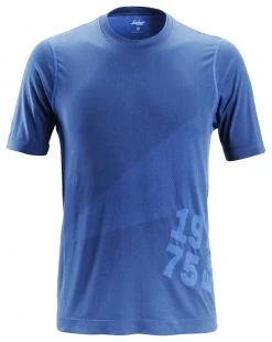Snickers 2519 37.5® Tech-Kurzarm-T-Shirt, Blau