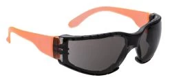 Portwest PS32 - Rundum Schutzbrille Mit Beständigkeit Gegen Kratzer, Beschlagen Und Stöße (12 Stücke In Paket), Rauch