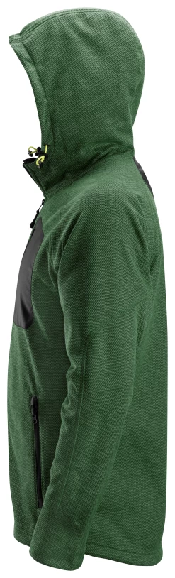 Snickers 8041 FlexiWork, Fleece-Hoodie, Grün -Arbeitsschutzkleidung Geschäft 37E131A2 252D 9E26 18BE EC7C62718262