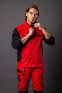 ProJob 5706 ARBEITS WESTE, Rot 12 ProJob 5706 ARBEITS WESTE, Rot -Arbeitsschutzkleidung Geschäft 3B3E5699 AE02 7CA7 9B8F B1A7889EF294