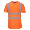 Portwest S179 - T-Shirt Mit V-Ausschnitt Und Mesh-Einsätzen, Orange