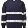 Portwest B307 - Iona Arbiets Sweater Aus Polyester/Baumwolle, Reflektierend, Marine -Arbeitsschutzkleidung Geschäft 3E4DB2FF D6D7 1490 6B9F DCF67FB3AE91