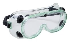 Portwest PS21 - Portwest Schutzbrille Typ "Maske" Mit Beständigkeit Gegen Beschlagen, Metallfrei (12 Stücke In Paket), Klar