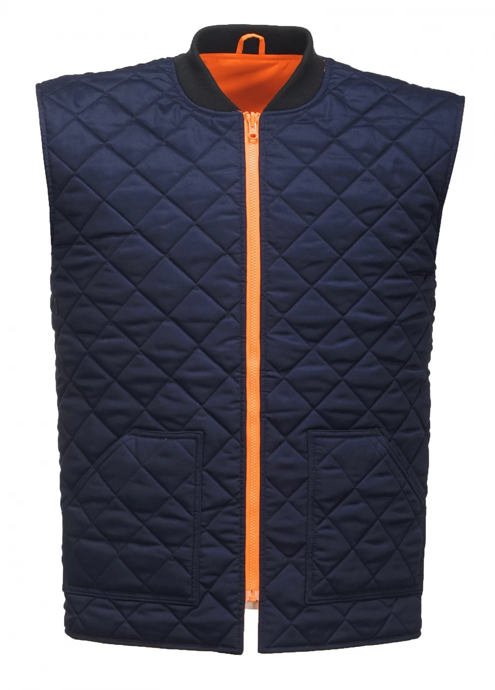 Portwest S471 - Warnschutz 4-in-1 Parka Jacke Aus Polyester Mit Reflexstreifen Und Verstaubarer Kapuze, Wasserdicht, Orange-Marine 7 Portwest S471 - Warnschutz 4-in-1 Parka Jacke Aus Polyester Mit Reflexstreifen Und Verstaubarer Kapuze, Wasserdicht, Orange-Marine – Bild 5