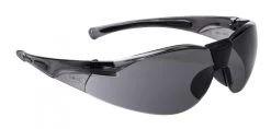 Portwest PW39 - Lucent Sicherheitsbrille Mit Ausgezeichneter Schlagfestigkeit (12 Stücke In Paket), Rauch