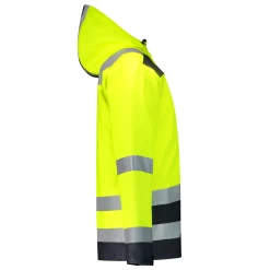 Tricorp 403017 Arbeits Warnschutz Regenjacke Multinorm Bicolor Antistatisch, Flammschutz, Wasserabweisend, Winddicht, Gelb-Ink -Arbeitsschutzkleidung Geschäft 47FFA835 E92E 0063 2F5C B13B1286FA76