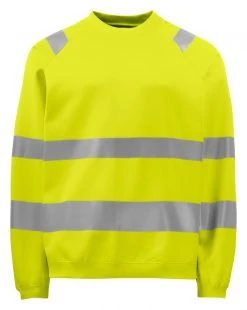 ProJob 6106 Warnschutz Funktions SWEATSHIRT EN ISO 20471 KLASSE 3, Gelb