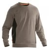 Jobman 5402 Arbeits SWEATSHIRT, Khaki/schwarz -Arbeitsschutzkleidung Geschäft 4E136596 5092 E7C3 9CB7 96D880E51546