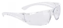 Portwest PW13 - Clear View Schutzbrille Mit Schutz Gegen UV-Strahlung (12 Stücke In Paket), Klar