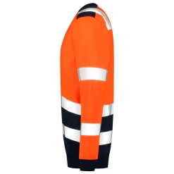 Tricorp 303004 Arbeits Warnschutz Sweatshirt Bicolor, Orange-Ink -Arbeitsschutzkleidung Geschäft 4F79595A 57DB FDCC B441 D908C1315FCE