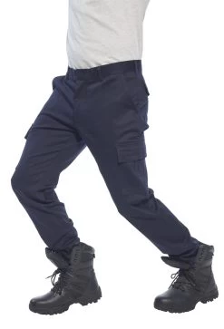 Portwest S231 - Stretch Arbeits Combat Hose Aus Portwest DCS Mit Reflexbiesen, Reguläre Größe, Dunkel Marine -Arbeitsschutzkleidung Geschäft 53979351 F985 39E4 0910 FB93D03C94CC
