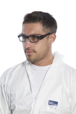 Portwest PS30 - Portwest Schutzbrille Mit UV-Schutz, Schlagfest (12 Stücke In Paket), Klar -Arbeitsschutzkleidung Geschäft 5A18B900 48B2 A014 1736 DACD7E33C8AD