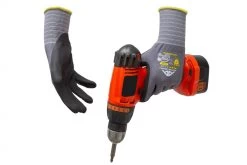 Active Gear Präzisionsarbeit Handschuhe Active FLEX F3130 Mit Beschichtung Aus Nitril-Mikroschaum, Abriebfest (120 Paare In Karton), Schwarz-Grau -Arbeitsschutzkleidung Geschäft 5AB2C843 044B 4C4C C7F7 93D1570C0A89