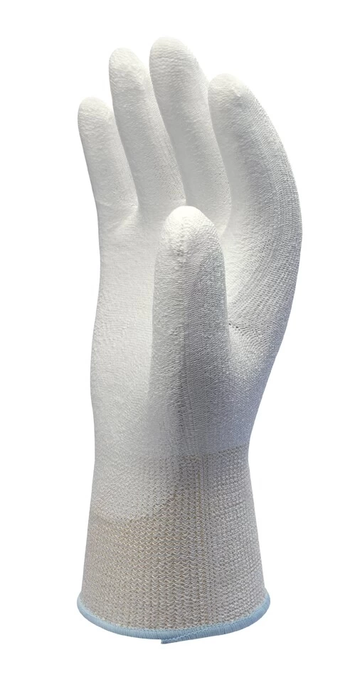 Showa 542 Schnittschutzhandschuhe Mit Beschichtung Aus Polyurethan, Schnittschutz Klasse B (10 Paare In Paket), Weiß 3 Showa 542 Schnittschutzhandschuhe Mit Beschichtung Aus Polyurethan, Schnittschutz Klasse B (10 Paare In Paket), Weiß