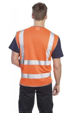 Portwest C370 - Warnschutz-Weste Mit Klettverschluss, Reflektierend, Atmungsaktiv (10 Stücke In Paket), Orange 9 Portwest C370 - Warnschutz-Weste Mit Klettverschluss, Reflektierend, Atmungsaktiv (10 Stücke In Paket), Orange -Arbeitsschutzkleidung Geschäft 611699DD 4AA7 BF49 EF85 0EB916C346F3