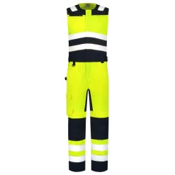 Tricorp 753007 Arbeits Warnschutz Kombihose Bicolor, Reguläre Größe, Gelb-Ink