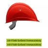 VOSS HELME INAP-Profiler Leichter Schutzhelm Für Allgemeine Arbeit - Mit 4-Punkt-Gurtband-Innenausstattung (5 Stücke In Paket), Karminrot -Arbeitsschutzkleidung Geschäft 652531E5 9B02 55F9 DBF5 C4E40565DD85