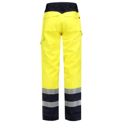 Tricorp 503004 Arbeitshose Warnschutz Multinorm Bicolor Antistatisch, Flammschutz, Reguläre Größe, Gelb-Ink -Arbeitsschutzkleidung Geschäft 6872926F 34D1 5B4E C6AB 8753C02A1E4D