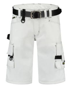 Tricorp 502006 Arbeitshose Canvas Shorts, Schwarz-Weiß