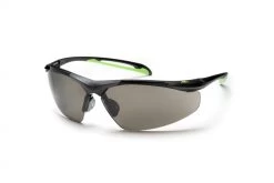 Active Gear Active VISION V631 Sicherheitsbrille Mit UV-Schutz Und Beständigkeit Gegen Beschlagen, Kratzer Und Schläge (120 Stücke In Karton), Schwarz-Gelb
