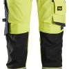 Snickers 6243 Warnschutz-Stretchhose (High-Vis Kl. 2) Mit Holstertaschen, Reguläre Größe, Gelb-Blau -Arbeitsschutzkleidung Geschäft 6BE2FDE0 178B D504 B062 6226EBC48174