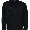 ProJob 5414 ARBEITS CANVAS-JACKE, Schwarz