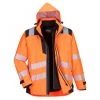 Portwest PW365 - PW3 Wasserdichte Warnschutz 3-in-1 Shell-Jacke, Orange-Schwarz -Arbeitsschutzkleidung Geschäft 6CFDE06A A8F0 4077 2580 9FEAC3A33FEE