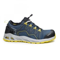 BASE B1006 - K-Balance/K-Walk S1P HRO SRC SICHERHEITSTURNSCHUHE AUS TEXTIL, Blau-Gelb