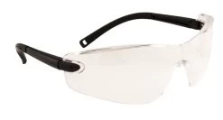 Portwest PW34 - Profile Sicherheitsbrille Mit UV-Schutz, Stoßfest (12 Stücke In Paket), Klar